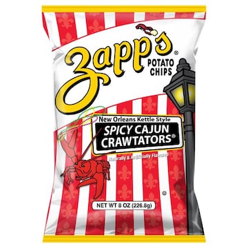 Zapp's New Orleans Kettle Style Spicy Cajun Crawtators Potato Chips