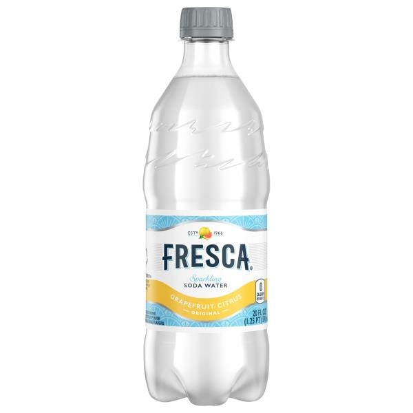 Fresca Soda Water, Sparkling, Grapefruit Citrus, Original Publix