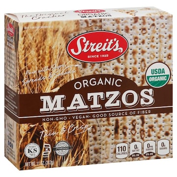Streit's Matzos, Organic, Thin & Crisp