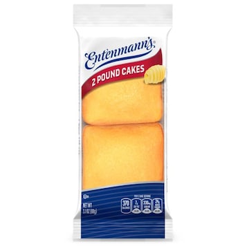 Entenmann's Pound Cakes, Individual, 2 count, 3.1 oz