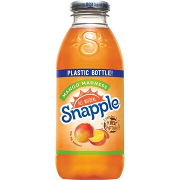 Snapple Juice Drink, Flavored, Mango Madness