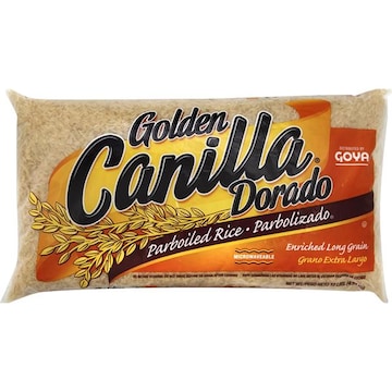 Canilla Golden Parboiled Rice, Enriched, Long Grain