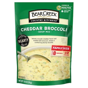 Bear Creek Country Kitchens Cheddar Broccoli Soup Mix, Family Size