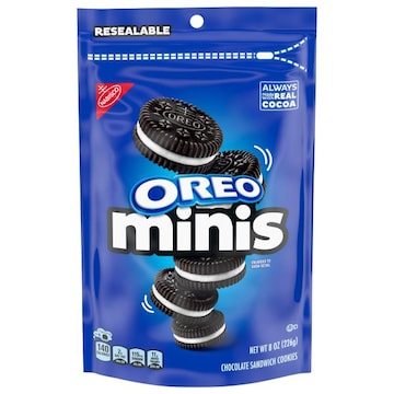 Oreo OREO Minis Chocolate Sandwich Cookies, 8 oz