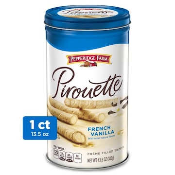 Pepperidge Farm® Pirouette® Crème Filled Wafers French Vanilla Cookies