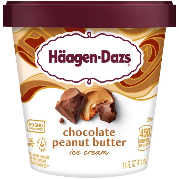 Haagen-Dazs Chocolate Peanut Butter Ice Cream | Publix Super Markets