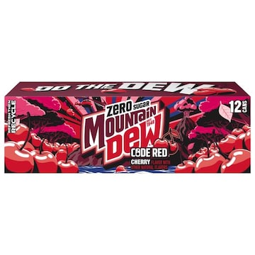 Mountain Dew Zero Sugar Code Red Soda