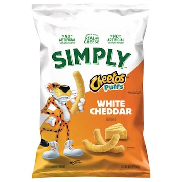 Simply White Cheddar Flavored Puffs