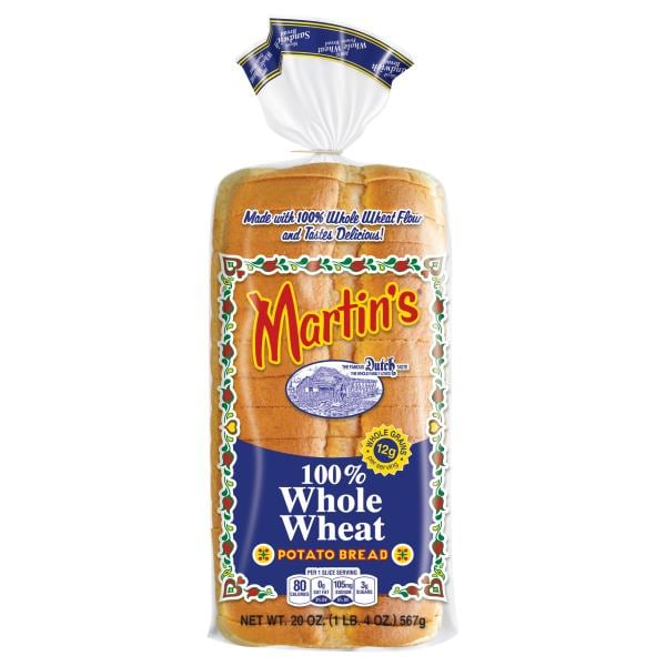 Martin's Potato Bread, 100 Whole Wheat Publix Super Markets