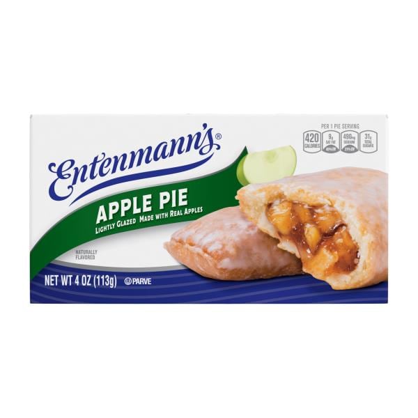 Entenmann's Entenmann's Single Serve Apple Snack Pie, 3.5 oz Publix