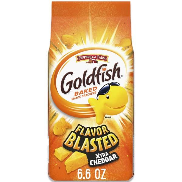 Pepperidge Farm® Goldfish Flavor Blasted® Flavor Blasted Xtra Cheddar ...