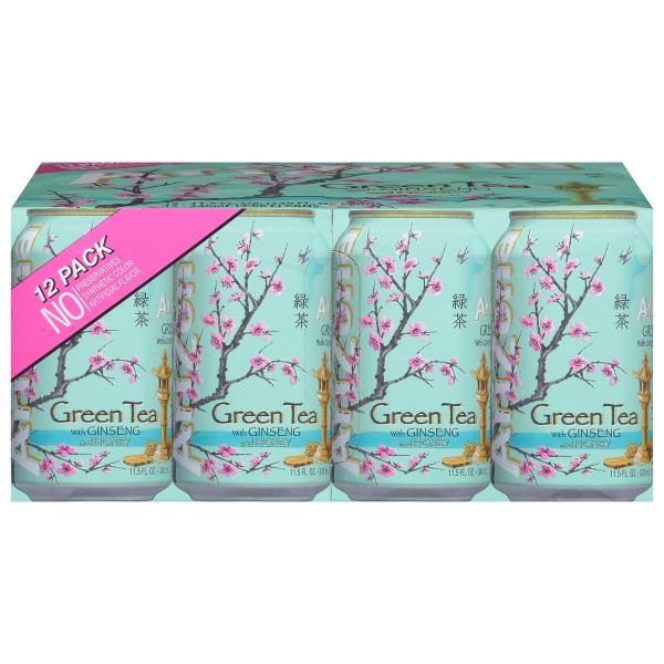 Arizona Green Tea, Ginseng and Honey, 12 Pack Publix Super Markets