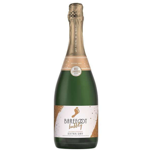 Barefoot Barefoot Bubbly Extra Dry Champagne Sparkling Wine Publix
