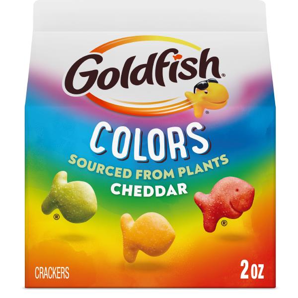 Goldfish® Colors Cheddar Baked Snack Crackers | Publix Super Markets