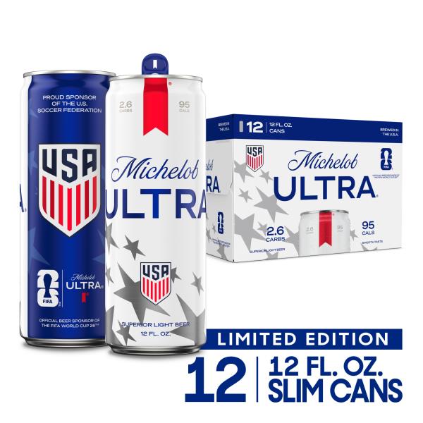 Michelob Ultra Superior American Light Lager Beer, 12 Pack Beer
