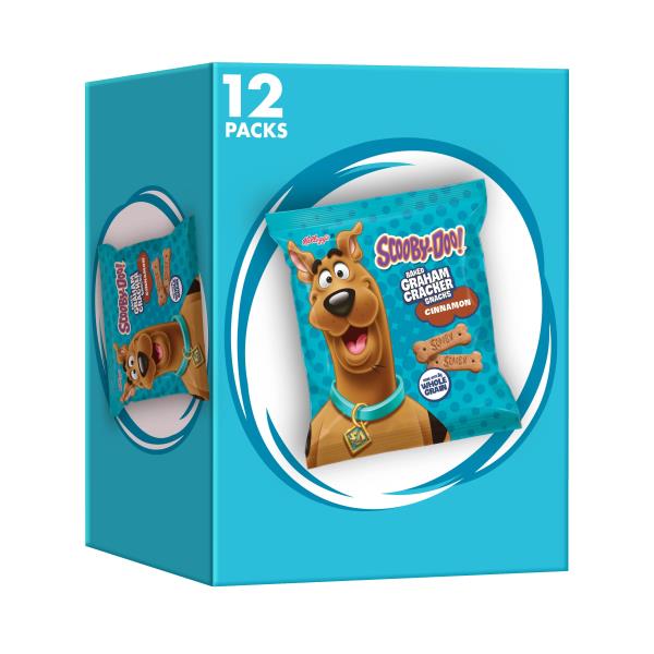 Scooby-Doo! Baked Graham Cracker Sticks Cinnamon, Lunch Snacks