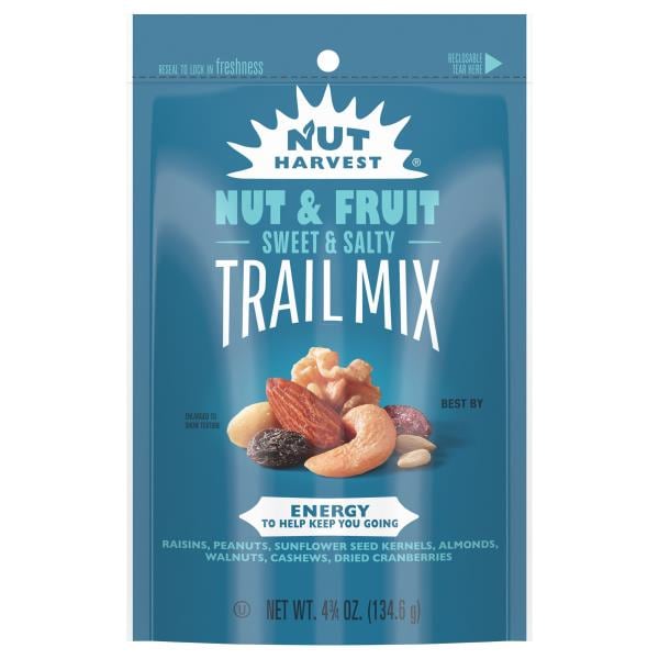 Nut Harvest Trail Mix, Nut & Fruit, Sweet & Salty | Publix Super Markets