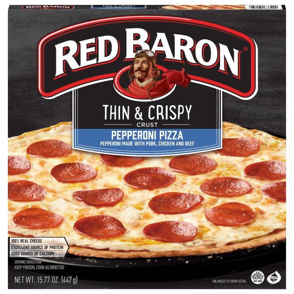Red Baron Pizza, Thin & Crispy Crust, Pepperoni Publix Super Markets