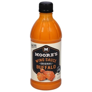 Moore's Wing Sauce, Original Buffalo, Medium