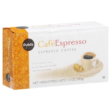 Publix Coffee, Espresso, Cafe Espresso