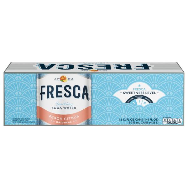 Fresca Sparkling Original Peach Citrus Soda Water | Publix Super