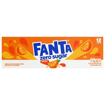 Fanta Zero Sugar Orange Soda