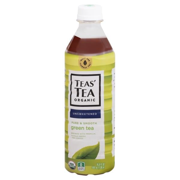 Teas Tea Green Tea, Pure & Smooth, Organic, Unsweetened Publix Super