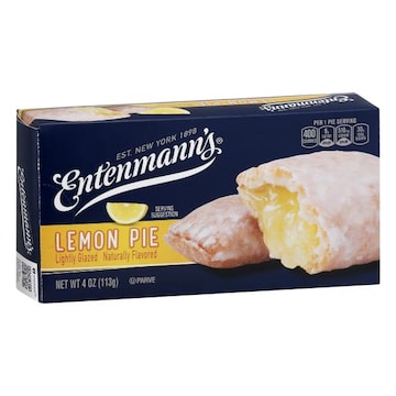 Entenmann's Pie, Lemon, Lightly Glazed