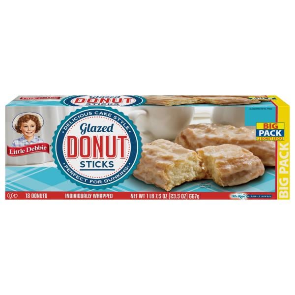 Little Debbie Donuts, Glazed, Sticks Publix Super Markets