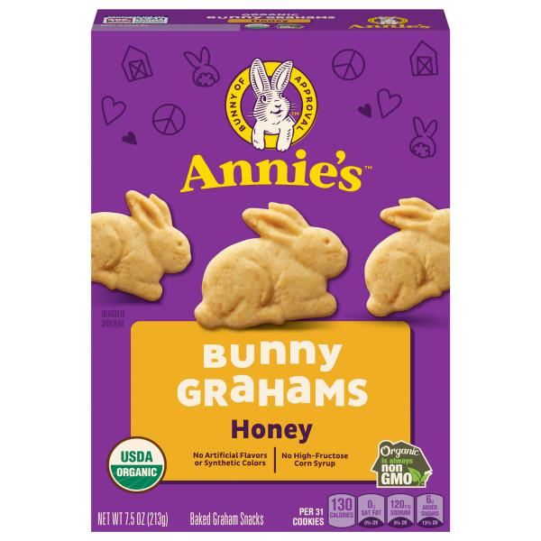 Annie's Baked Graham Snacks, Bunny Grahams, Honey Publix Super Markets
