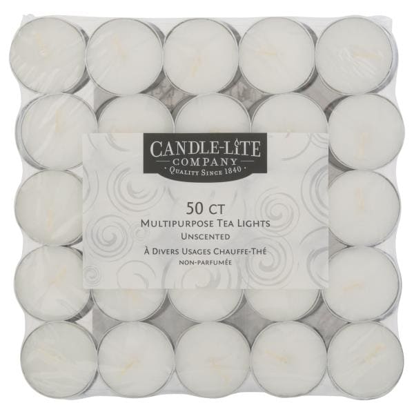 CandleLite Company Tea Lights, Unscented, Multipurpose Publix Super