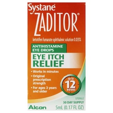 Systane Zaditor Eye Itch Relief, Sterile