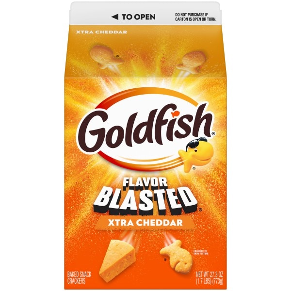 Goldfish® Flavor Blasted Xtra Cheddar Baked Snack Crackers