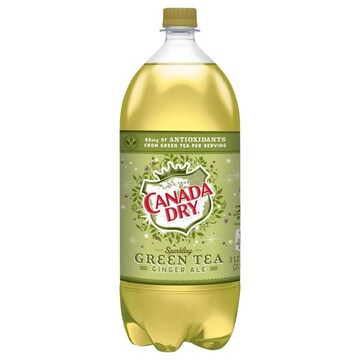 Canada Dry Ginger Ale, Sparkling, Green Tea