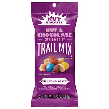 Nut Harvest Trail Mix, Nut & Chocolate, Sweet & Salty
