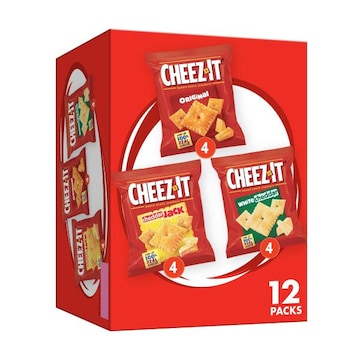 Cheez-It Cheese Crackers Variety Pack, Baked Snack Crackers