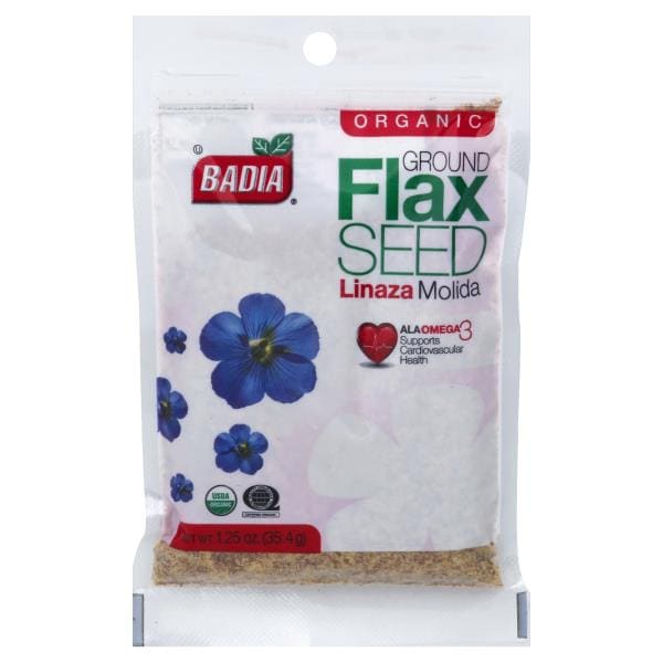 Badia Flax Seed, Organic, Ground Publix Super Markets