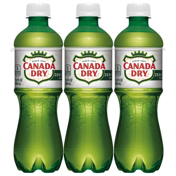 Canada Dry Ginger Ale, Zero Sugar, Caffeine Free | Publix Super