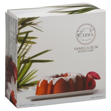 Edda's Bundt Cake, Vanilla Rum