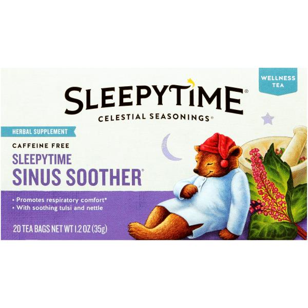 Celestial Seasonings Sleepytime Sleepytime Sinus Soother Caffeine