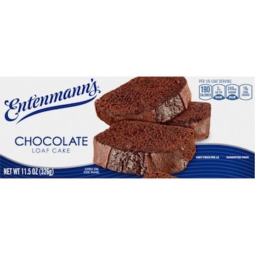 Entenmann's Chocolate Loaf Cake, 11.5 oz