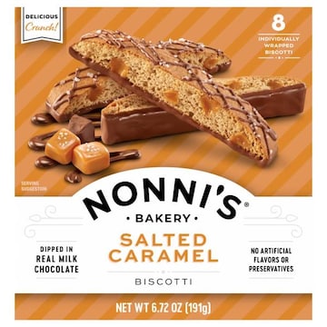 Nonni's Salted Caramel Biscotti