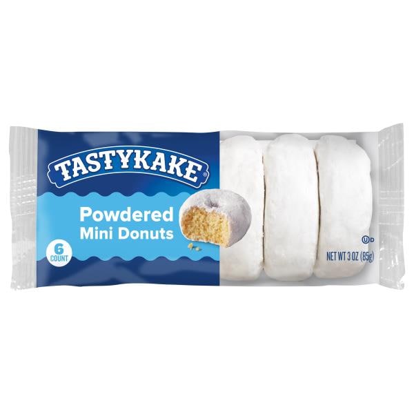 Tastykake Donuts, Powdered Sugar, Mini Publix Super Markets