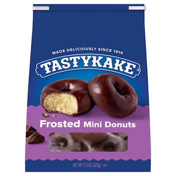 Tastykake Tastykake Frosted Mini Donuts, Shareable Frosted Donuts, 11.5 oz Bag