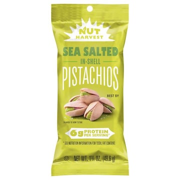 Nut Harvest Pistachios, in-Shell, Sea Salted