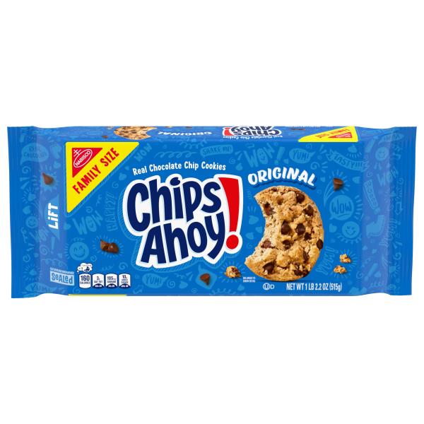 CHIPS AHOY! CHIPS AHOY! Original Chocolate Chip Cookies, Family Size ...