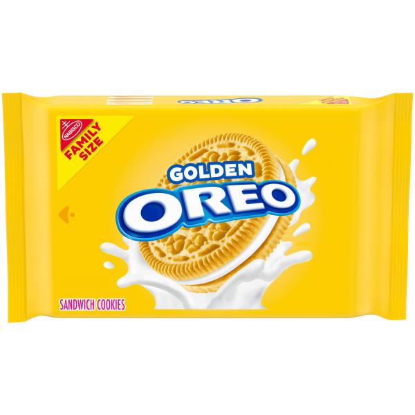 Oreo OREO Golden Sandwich Cookies, Family Size, 18.12 oz | Publix Super ...