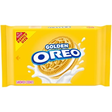 Oreo OREO Golden Sandwich Cookies, Family Size, 18.12 oz