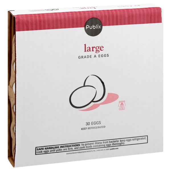 Publix Eggs, Large Publix Super Markets
