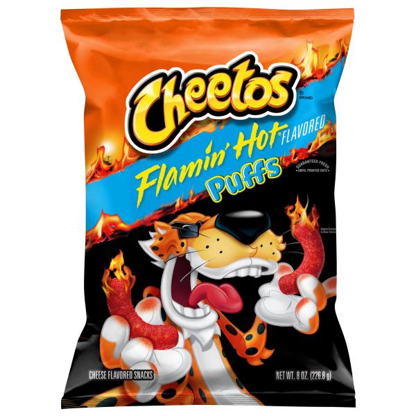 Cheetos Snacks, Cheese Flavored, Flamin' Hot Flavored, Puffs Publix